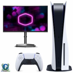 PlayStation 5 + Cooler Master GM27-CFX Full HD Gaming Monitor